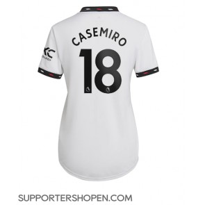 Manchester United Casemiro #18 Borta Matchtröja Dam 2022-23 Kortärmad